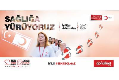 World Habitat Day Health Walk of Kizilay - Turkish Arm of Red Cross