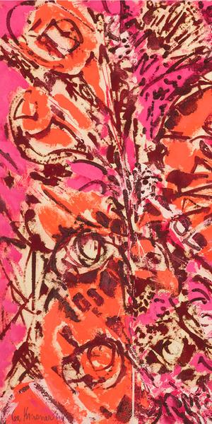 Lee Krasner, Icarus, 1964.  Thomson Family Collection, New York © The Pollock-Krasner Foundation.  