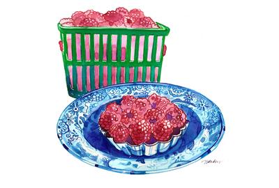 Fine Art Daily, Raspberry Tart