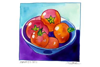 Fine Art Daily,tomato harvest