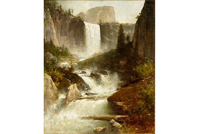 Thomas Hill, Vernal Falls, Yosemite, at Rago Arts May 15 sale.