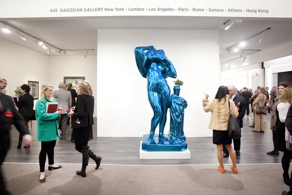 Metallic Venus by Jeff Koons at TEFAF 2013 Photo: Loraine Bodewes 