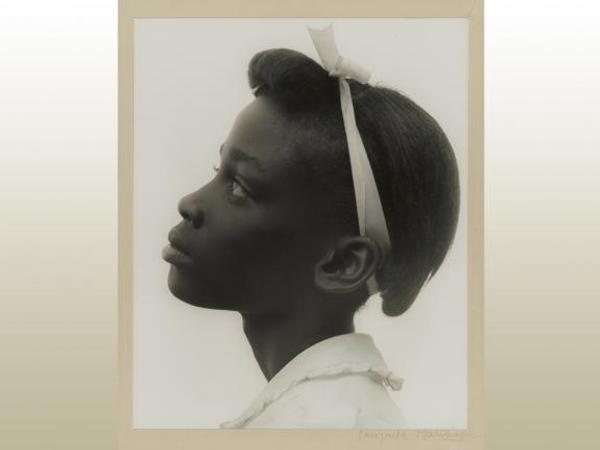 Consuelo Kanaga, Young Girl in Profile, 1948.  Gelatin silver print.  The Howard Greenberg Collection—Museum purchase with funds donated by the Phillip Leonian and Edith Rosenbaum Leonian Charitable Trust.  © Estate of Consuelo Kanaga