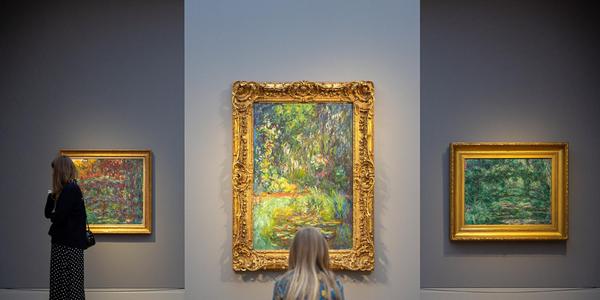 Monet: Places installation view