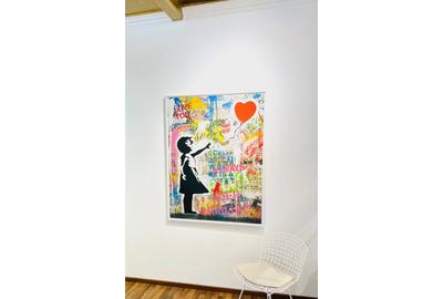 Mr.  Brainwash Balloon Girl