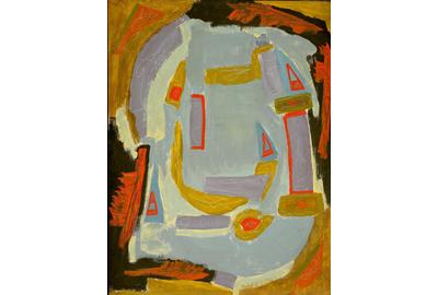 Betty Parsons Gulf of Mexico, c.  1951 Oil and gouache on masonite Gift of the Betty Parsons Foundation