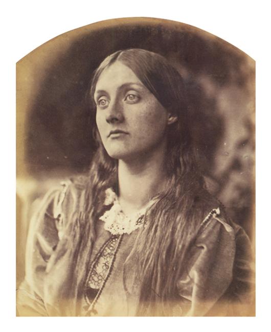 Julia Margaret Cameron (British, 1815–1879), Julia Jackson, ca.  1856–1866.  Albumen print from wet plate collodion negative.  9 1/2 x 7 3/8 inches.