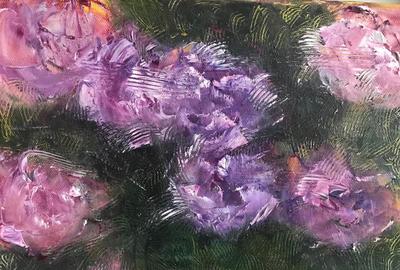 Interview and Recovery Roses Painting by Selva Ozelli 