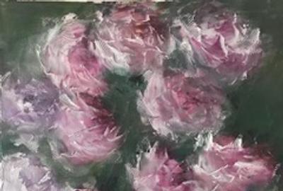 Interview & Recovery Roses Painting by Selva Ozelli 