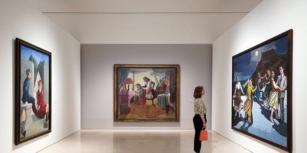 View of the "Paula Rego" exhibition © Museo Picasso Málaga 