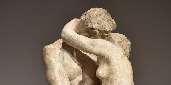 Rodin, The Kiss, 1882, marble.