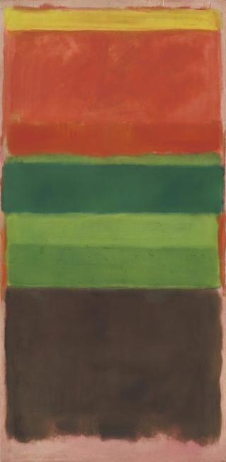 "Untitled" Mark Rothko (American (born in Russia), 1903–1970 1949 Oil and mixed media on canvas *National Gallery of Art, Washington, Gift of The Mark Rothko Foundation, Inc., 1986.43.158 * © 1998 Kate Rothko Prizel & Christopher Rothko / Artists Rights Society (ARS), New York 