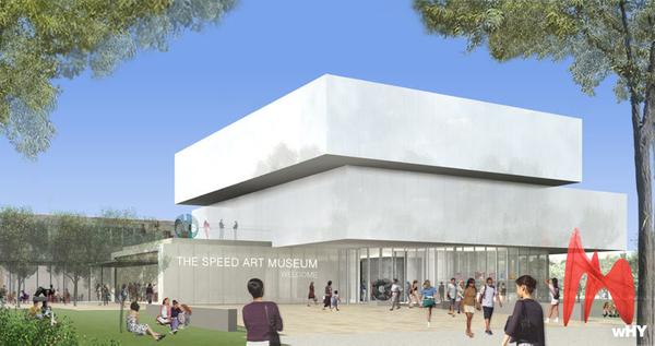 Rendering of planned Speed Art Museum expansion