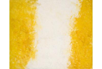 Deseret, 1959, Oil on canvas, 58 x 70 inches, Signed lower left: "Stamos"