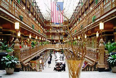 The Arcade is one of America's first indoor malls.