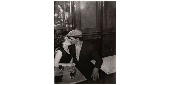 Brassai (Gyula Halasz) (Hungarian - French, 1899 - 1984) Lovers, Rue Saint Denis, 1931.  Gelatin silver print Gift and bequest of H.  Russell Albright, M.D., 91.521