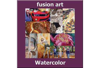 Fusion Art's "Watercolor" Online Juried Art Exhibition www.fusionartps.com