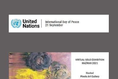 World Peace Day Art Show by Selva Ozelli