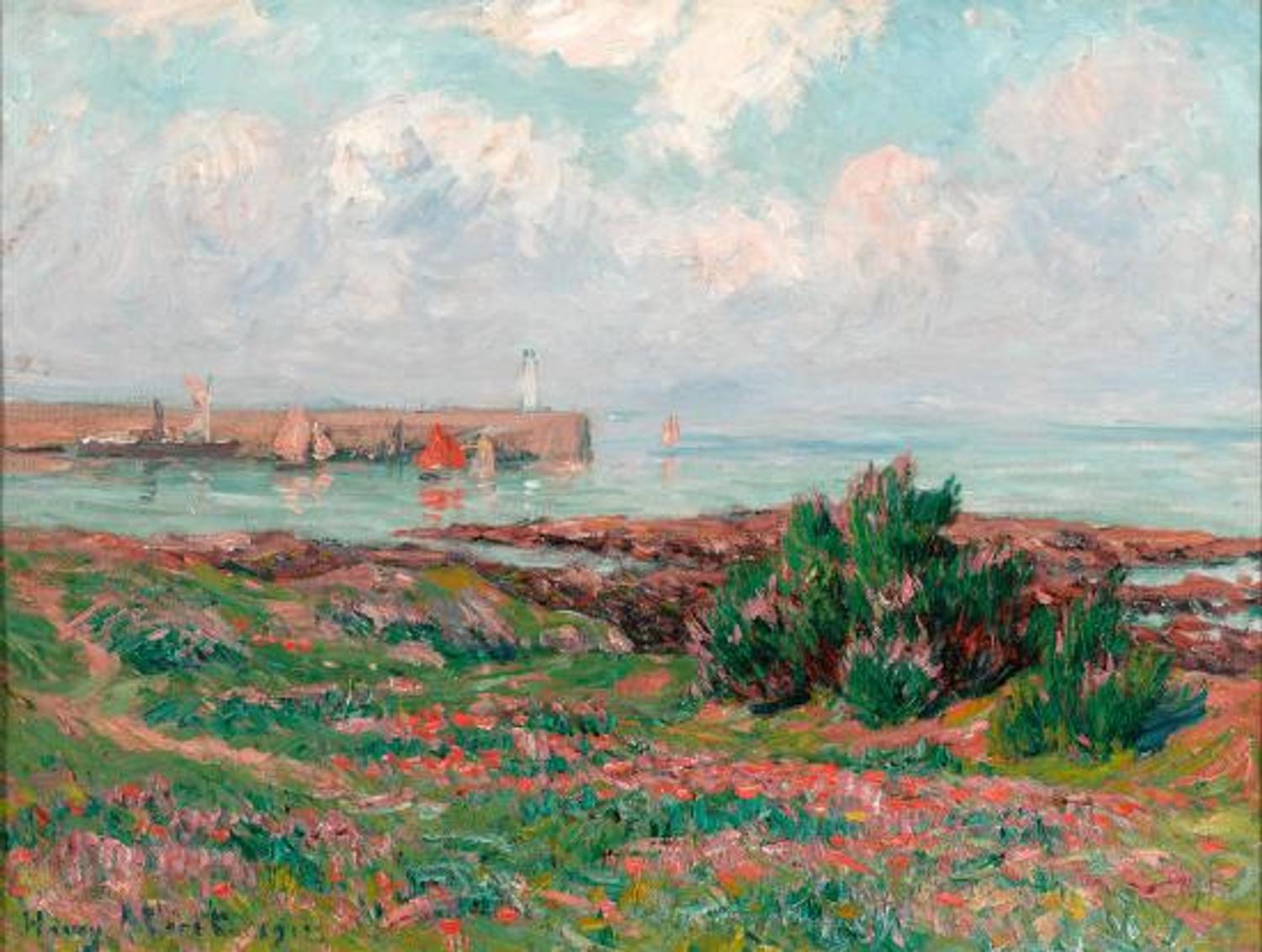 Henry Moret And Paul Gauguin At The Pont Aven School Beauty Rarity History The M S Rau Blog Blog From Artfixdaily Com