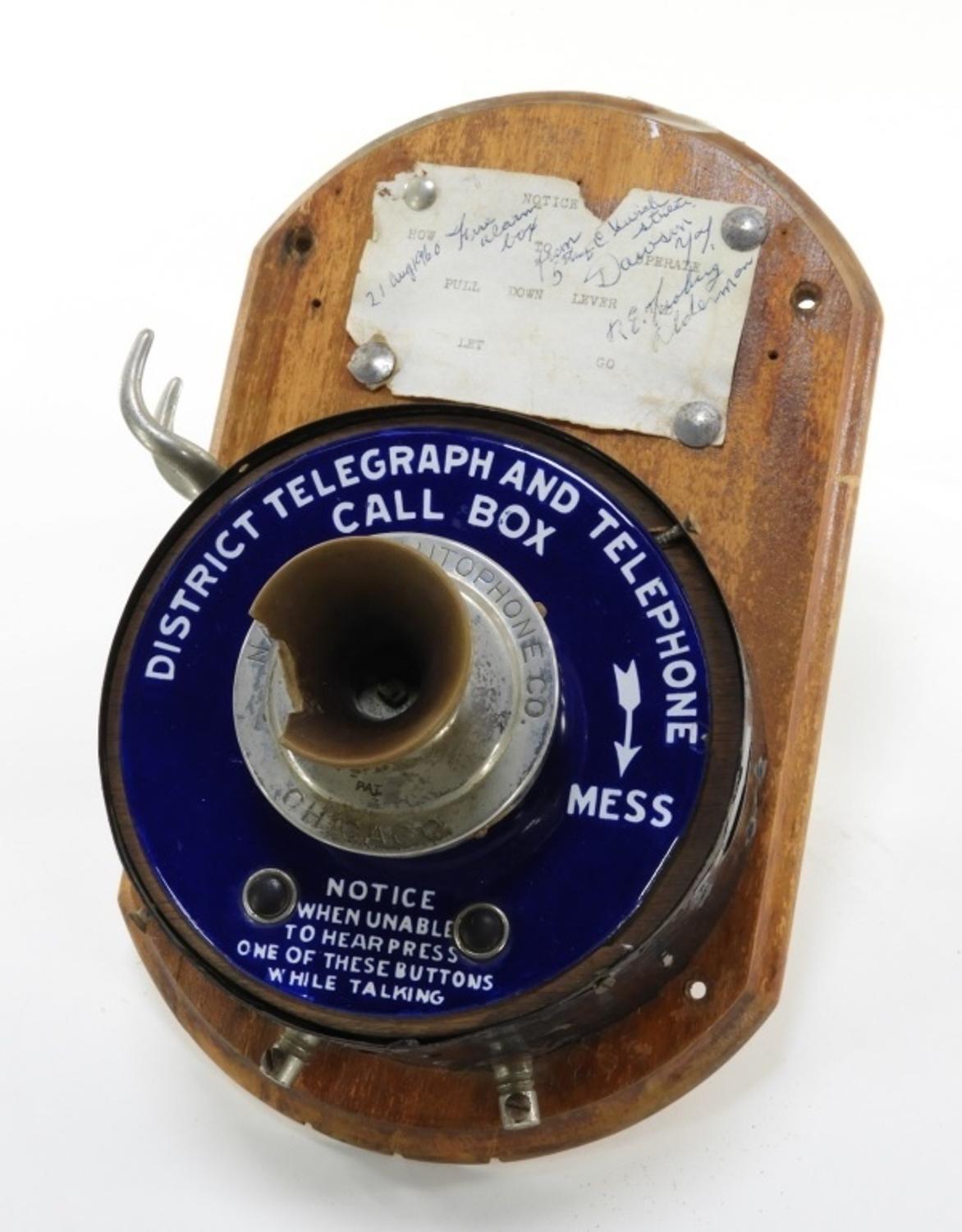 Alexander Bell 1st Long Distance Membrane Receiver sold at auction