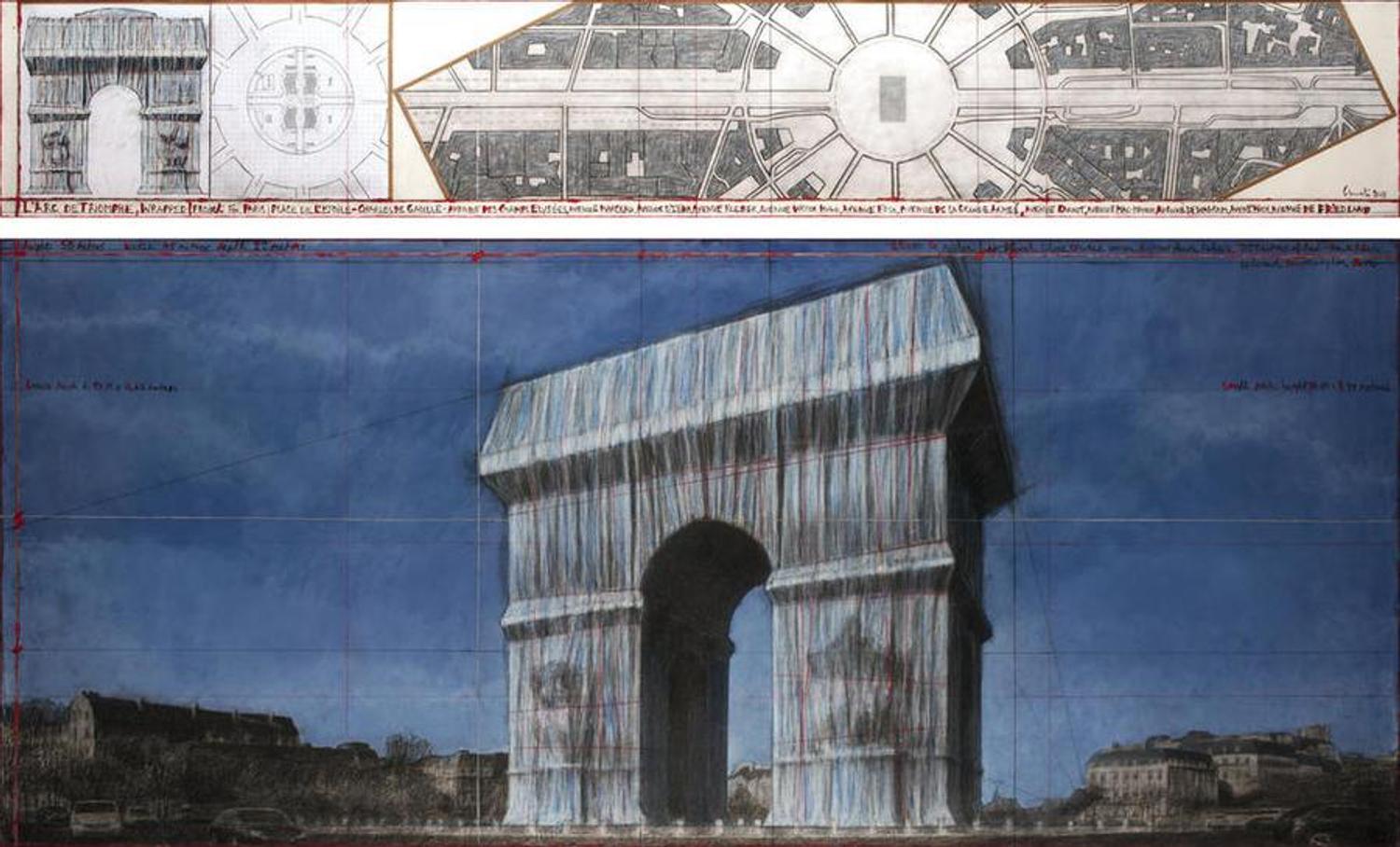 Paris 39 S Arc De Triomphe Wrapping By Christo Delayed Again Plus Venice Biennale Dates Pushed Out Artfixdaily News Feed