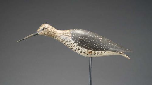 Running Yellowlegs by Elmer Crowell featured in the auction