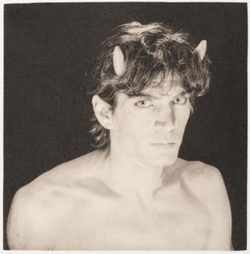 From the 20th century printing of Rimbaud's "A Season in Hell", with photographs by Robert Mapplethorpe.  Bi-lingual translation by Paul Schmidt.