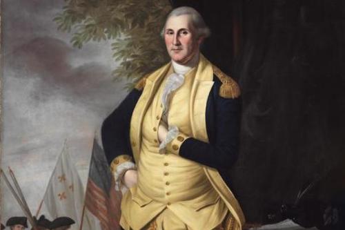 Charles Willson Peale, American, George Washington, 1784.  Oil on canvas.  Harvard Art Museums/Fogg Museum, Bequest of Grenville L.  Winthrop, 1943.144.