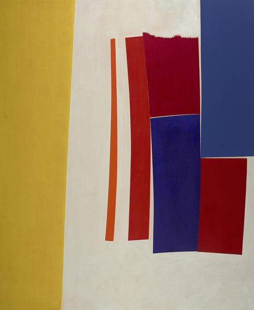 William Perehudoff, Allegro (AC-67-002), 1967, acrylic on canvas, 92 5/8 x 75 1/4 inches.