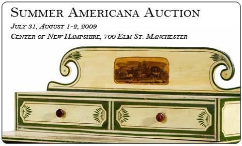 July 31-August 2 Americana auction