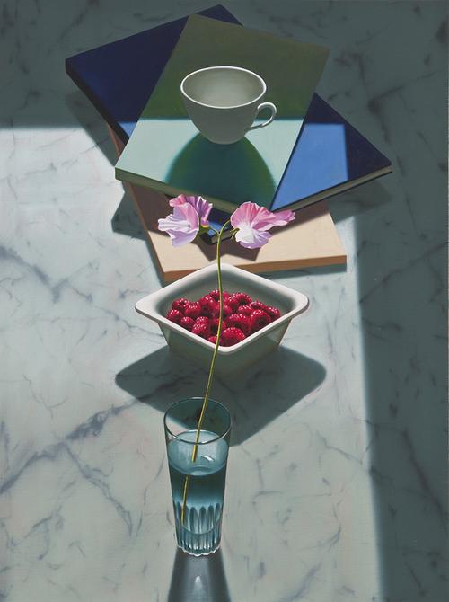 Bruce Cohen, Untitled (Still Life with Raspberries), 2010, 28 x 21 inches 