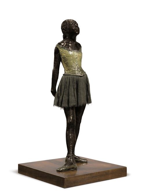 Edgar Degas’s iconic sculpture Petite danseuse de quartorze ans (estimate: $25-35 million) leads Christie's Nov.  1 Evening Sale in New York.