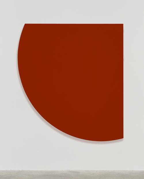 Ellsworth Kelly, Dark Red Curve, 1999, Oil on canvas, 72 x 64 1/2 inches; 183 x 164 cm 