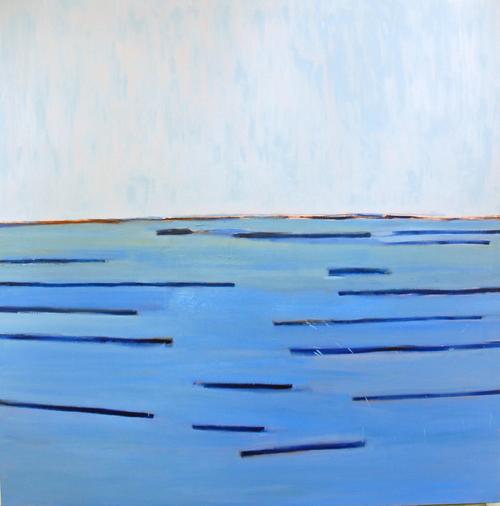 Elizabeth Enders' Ocean Blue Memory at diane birdsall gallery.