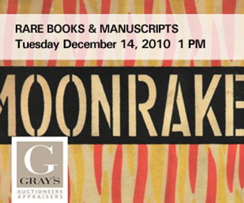 Rare Books Auction, Dec 14, 1pm