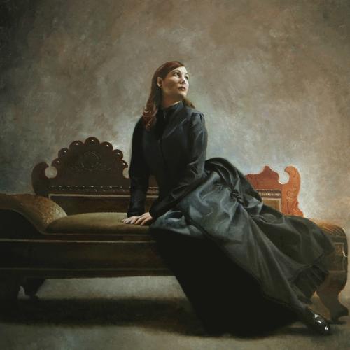 Justin Tecson Mourning Light, Oil on Canvas, "40x40"