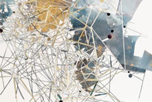 Val Britton, Transected Plan (detail), 2012, Mixed media collage, Courtesy of the Artist