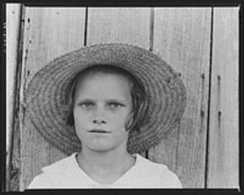 Walker Evans, Sharecropper’s Daughter, Hale County Alabama, 1936 Courtesy of the Library of Congress.