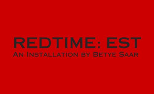 REDTIME EST: An Installation by Betye Saar