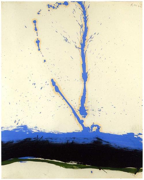 Robert Motherwell, Beside the Sea #22.  All art by Robert Motherwell is © Dedalus Foundation, Inc.  Licensed by VAGA, New York, NY.