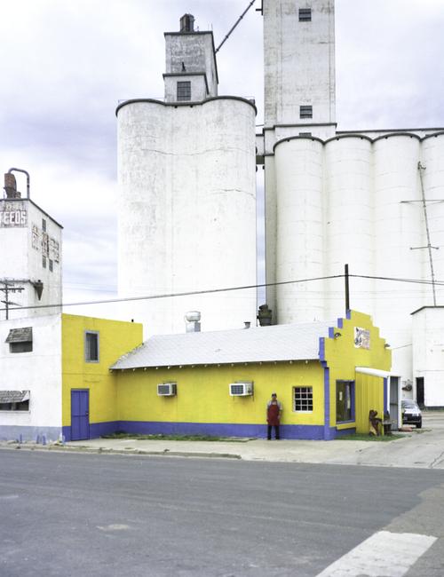 Peter Brown, North Peter Brown, Grain elevators, Pastor Lopez, Michhoacana Restaurant, Perryton, 2010