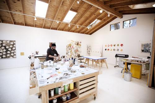 Kevin Appel in his studio.