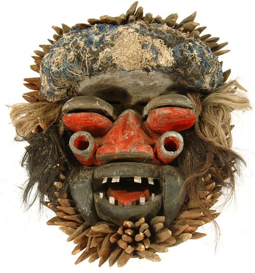 A Bush Spirit Mask, Kran, Liberia