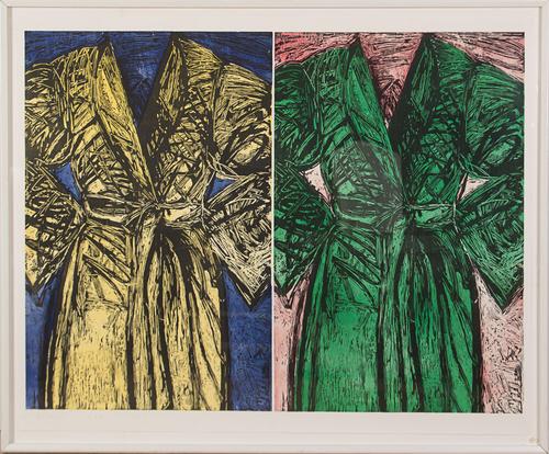 The Kindergarten Robe by Jim Dine (b.1939), woodcut