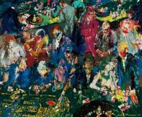 This early 1958 painting by LeRoy Neiman is expected to fetch $150,000-$250,000.