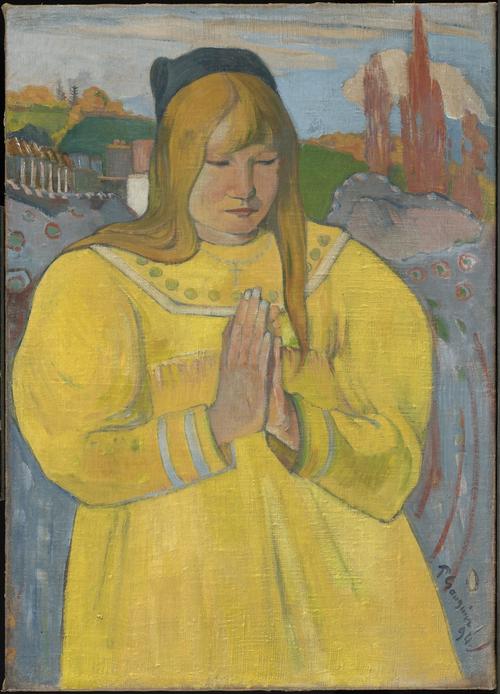 Paul Gauguin, Young Christian Girl