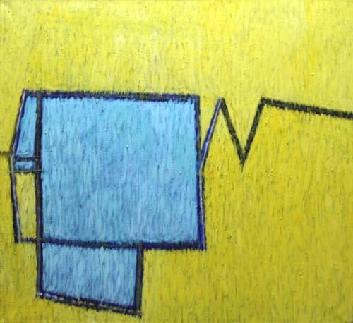 Seymour Boardman, No.  1., 1987, Oil on canvas, 44 1/2" x 48 1/2"