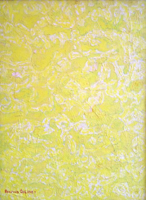 Beauford Delaney, Abstraction No.  9, 1963