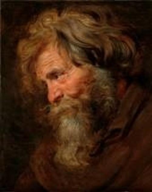 Sir Peter Paul Rubens (1577-1640) Study (tronie) of an Old Man, c.1615-1618 Oil on panel, 48 x 37.5 cm The Weiss Gallery 