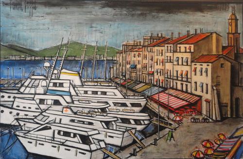 Bernard Buffet, Saint "Tropez, le port"